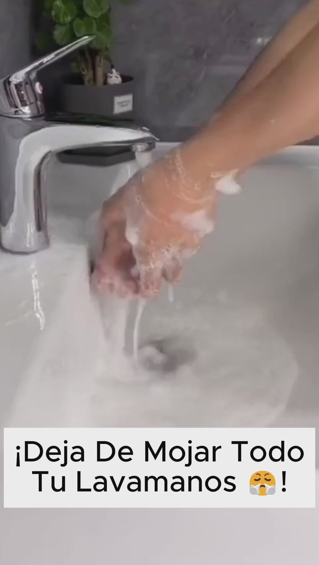 Grifo 360° Antisalpicaduras - Ahorra Agua y Evita Desorden